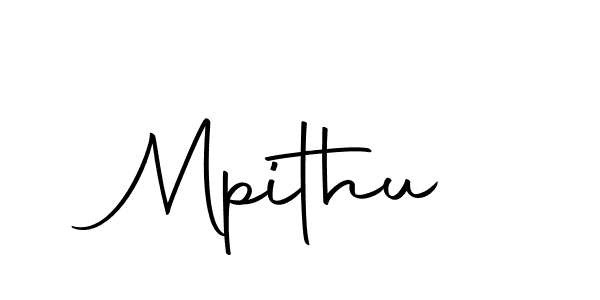 Make a beautiful signature design for name Mpithu. With this signature (Autography-DOLnW) style, you can create a handwritten signature for free. Mpithu signature style 10 images and pictures png