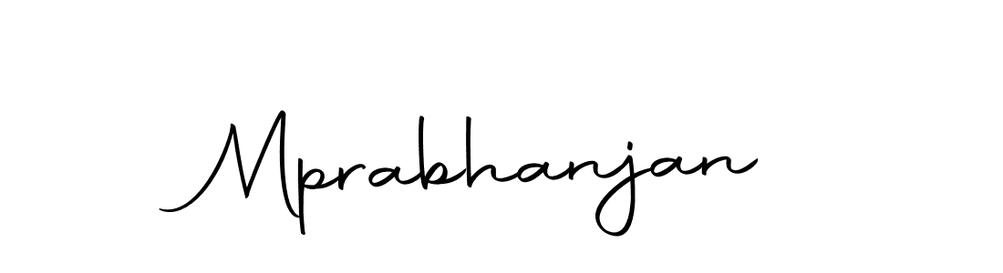 How to make Mprabhanjan signature? Autography-DOLnW is a professional autograph style. Create handwritten signature for Mprabhanjan name. Mprabhanjan signature style 10 images and pictures png