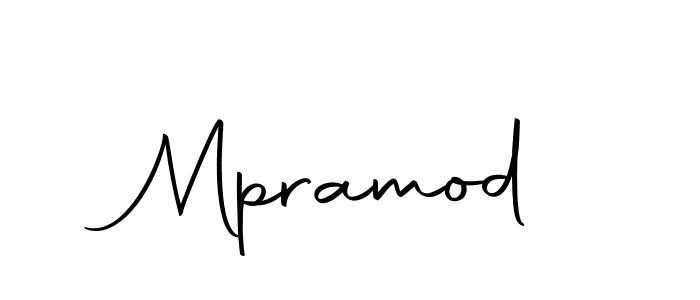 How to make Mpramod signature? Autography-DOLnW is a professional autograph style. Create handwritten signature for Mpramod name. Mpramod signature style 10 images and pictures png