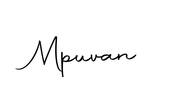 Design your own signature with our free online signature maker. With this signature software, you can create a handwritten (Autography-DOLnW) signature for name Mpuvan. Mpuvan signature style 10 images and pictures png