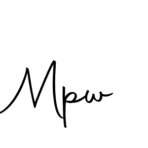 Also we have Mpw name is the best signature style. Create professional handwritten signature collection using Autography-DOLnW autograph style. Mpw signature style 10 images and pictures png