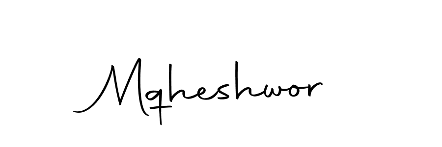 How to make Mqheshwor signature? Autography-DOLnW is a professional autograph style. Create handwritten signature for Mqheshwor name. Mqheshwor signature style 10 images and pictures png