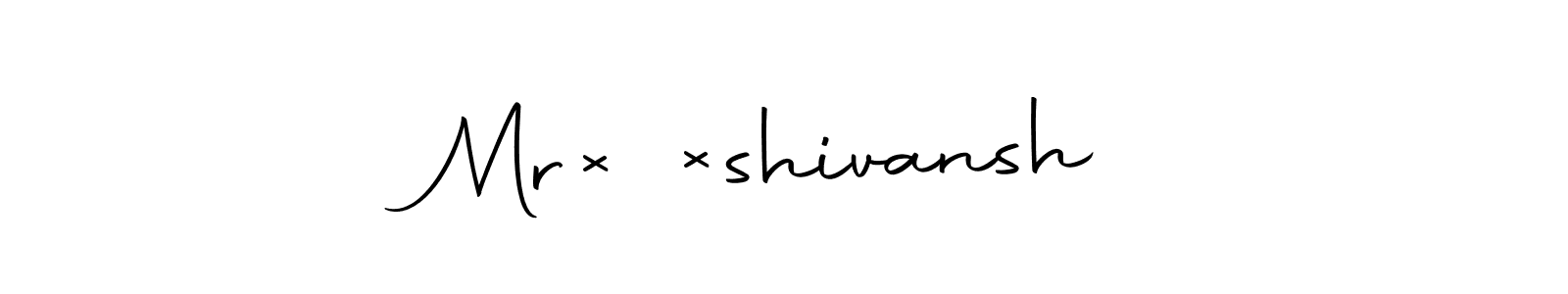Create a beautiful signature design for name Mr×͜×shivansh. With this signature (Autography-DOLnW) fonts, you can make a handwritten signature for free. Mr×͜×shivansh signature style 10 images and pictures png