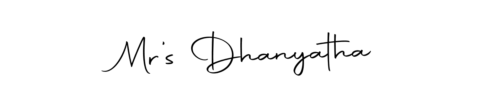 if you are searching for the best signature style for your name Mr’s Dhanyatha. so please give up your signature search. here we have designed multiple signature styles  using Autography-DOLnW. Mr’s Dhanyatha signature style 10 images and pictures png