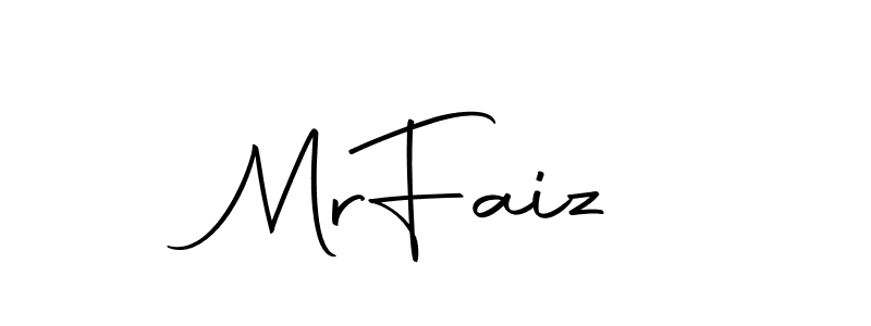 How to make Mr  Faiz name signature. Use Autography-DOLnW style for creating short signs online. This is the latest handwritten sign. Mr  Faiz signature style 10 images and pictures png