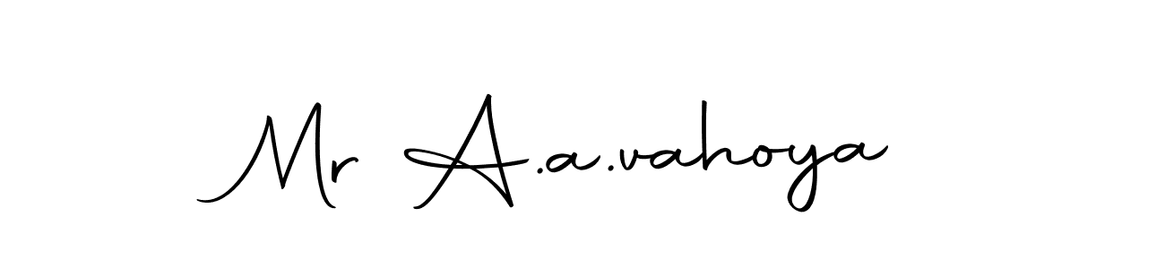 Make a beautiful signature design for name Mr A.a.vahoya. With this signature (Autography-DOLnW) style, you can create a handwritten signature for free. Mr A.a.vahoya signature style 10 images and pictures png