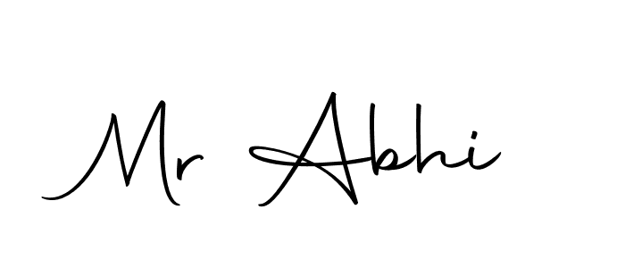 The best way (Autography-DOLnW) to make a short signature is to pick only two or three words in your name. The name Mr Abhi include a total of six letters. For converting this name. Mr Abhi signature style 10 images and pictures png