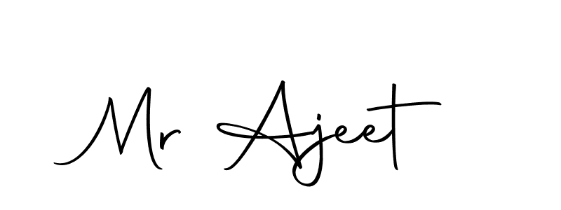 Make a short Mr Ajeet signature style. Manage your documents anywhere anytime using Autography-DOLnW. Create and add eSignatures, submit forms, share and send files easily. Mr Ajeet signature style 10 images and pictures png