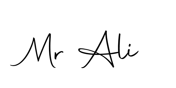 Use a signature maker to create a handwritten signature online. With this signature software, you can design (Autography-DOLnW) your own signature for name Mr Ali. Mr Ali signature style 10 images and pictures png