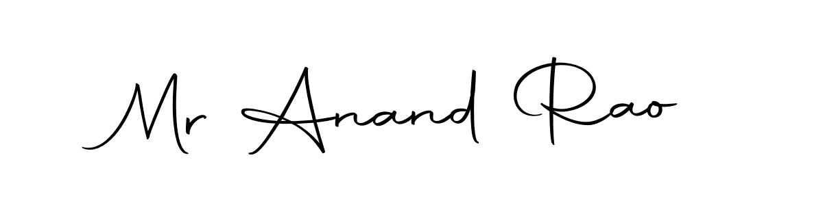 Design your own signature with our free online signature maker. With this signature software, you can create a handwritten (Autography-DOLnW) signature for name Mr Anand Rao. Mr Anand Rao signature style 10 images and pictures png