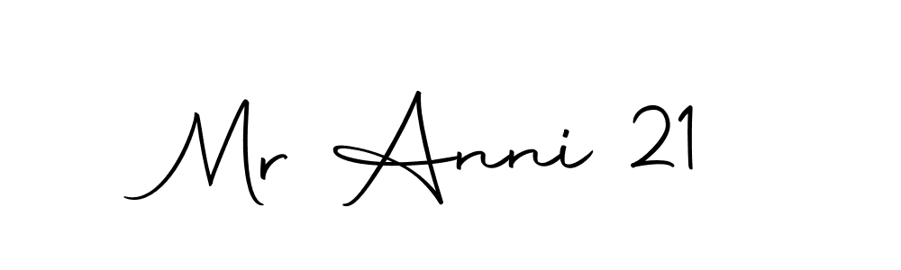 Design your own signature with our free online signature maker. With this signature software, you can create a handwritten (Autography-DOLnW) signature for name Mr Anni 21. Mr Anni 21 signature style 10 images and pictures png