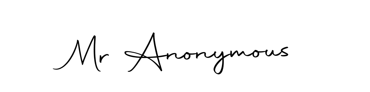 Also we have Mr Anonymous name is the best signature style. Create professional handwritten signature collection using Autography-DOLnW autograph style. Mr Anonymous signature style 10 images and pictures png