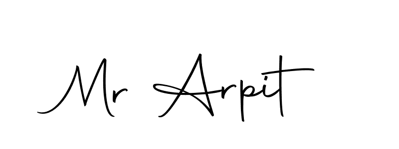You should practise on your own different ways (Autography-DOLnW) to write your name (Mr Arpit) in signature. don't let someone else do it for you. Mr Arpit signature style 10 images and pictures png