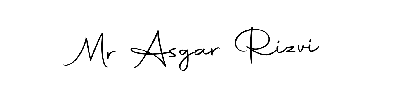 Create a beautiful signature design for name Mr Asgar Rizvi. With this signature (Autography-DOLnW) fonts, you can make a handwritten signature for free. Mr Asgar Rizvi signature style 10 images and pictures png