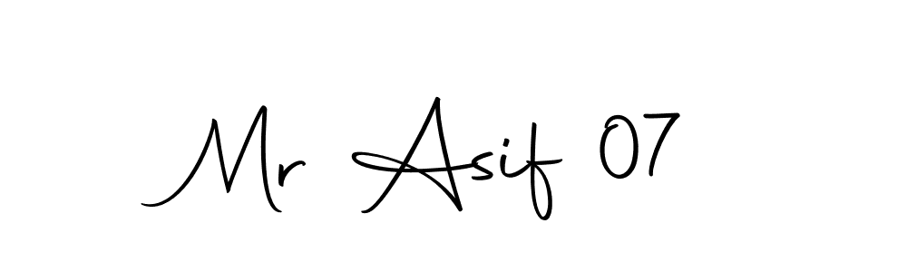 It looks lik you need a new signature style for name Mr Asif 07. Design unique handwritten (Autography-DOLnW) signature with our free signature maker in just a few clicks. Mr Asif 07 signature style 10 images and pictures png