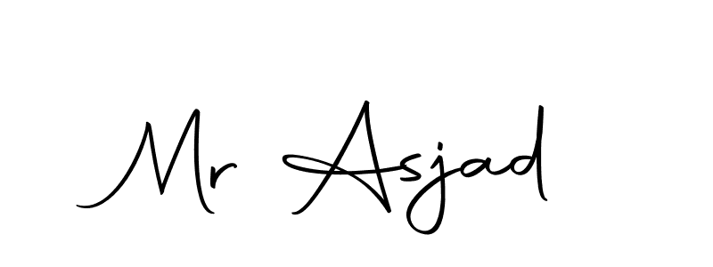 How to make Mr Asjad name signature. Use Autography-DOLnW style for creating short signs online. This is the latest handwritten sign. Mr Asjad signature style 10 images and pictures png