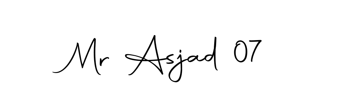 Also we have Mr Asjad 07 name is the best signature style. Create professional handwritten signature collection using Autography-DOLnW autograph style. Mr Asjad 07 signature style 10 images and pictures png
