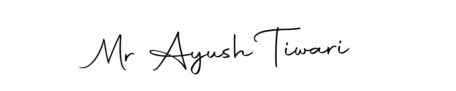 How to make Mr Ayush Tiwari signature? Autography-DOLnW is a professional autograph style. Create handwritten signature for Mr Ayush Tiwari name. Mr Ayush Tiwari signature style 10 images and pictures png