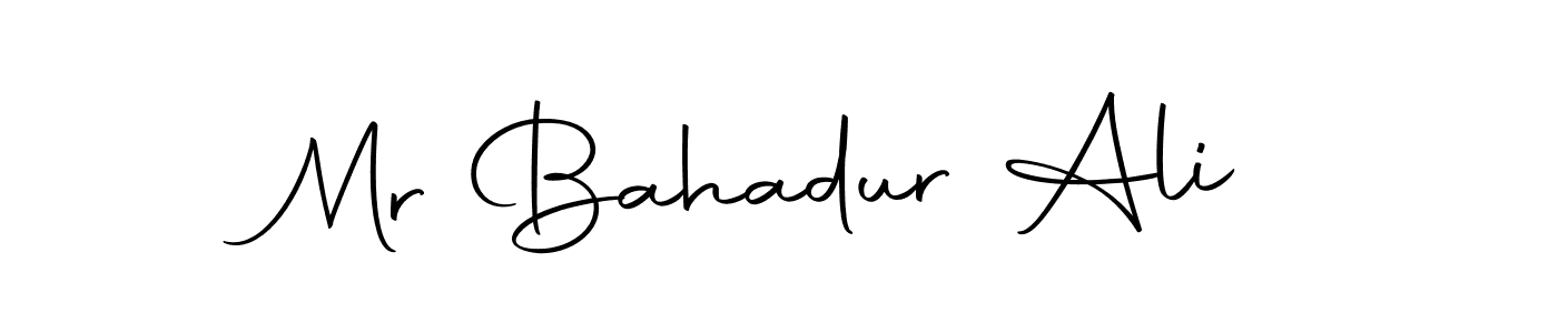 Design your own signature with our free online signature maker. With this signature software, you can create a handwritten (Autography-DOLnW) signature for name Mr Bahadur Ali. Mr Bahadur Ali signature style 10 images and pictures png