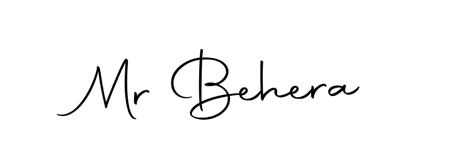 Design your own signature with our free online signature maker. With this signature software, you can create a handwritten (Autography-DOLnW) signature for name Mr Behera. Mr Behera signature style 10 images and pictures png