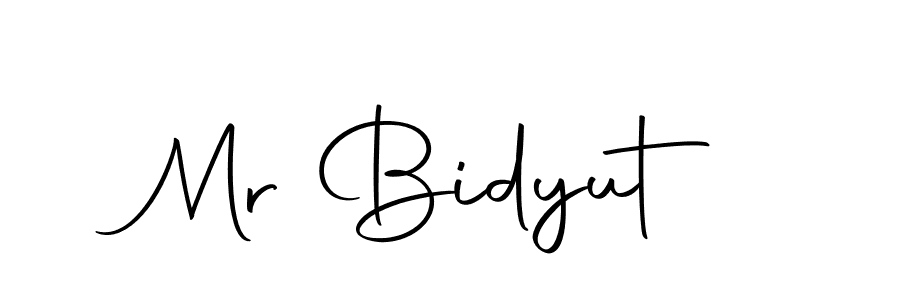 How to Draw Mr Bidyut signature style? Autography-DOLnW is a latest design signature styles for name Mr Bidyut. Mr Bidyut signature style 10 images and pictures png