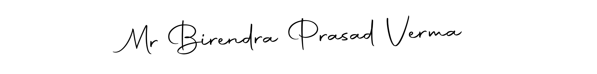 Design your own signature with our free online signature maker. With this signature software, you can create a handwritten (Autography-DOLnW) signature for name Mr Birendra Prasad Verma. Mr Birendra Prasad Verma signature style 10 images and pictures png