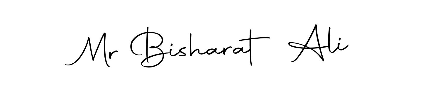Use a signature maker to create a handwritten signature online. With this signature software, you can design (Autography-DOLnW) your own signature for name Mr Bisharat Ali. Mr Bisharat Ali signature style 10 images and pictures png