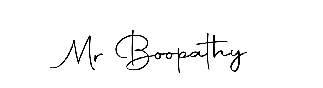 Mr Boopathy stylish signature style. Best Handwritten Sign (Autography-DOLnW) for my name. Handwritten Signature Collection Ideas for my name Mr Boopathy. Mr Boopathy signature style 10 images and pictures png