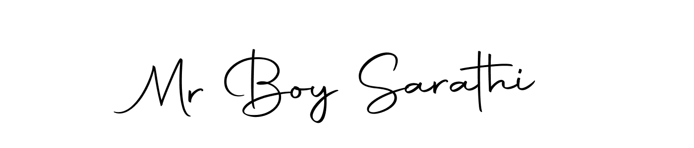 How to make Mr Boy Sarathi signature? Autography-DOLnW is a professional autograph style. Create handwritten signature for Mr Boy Sarathi name. Mr Boy Sarathi signature style 10 images and pictures png