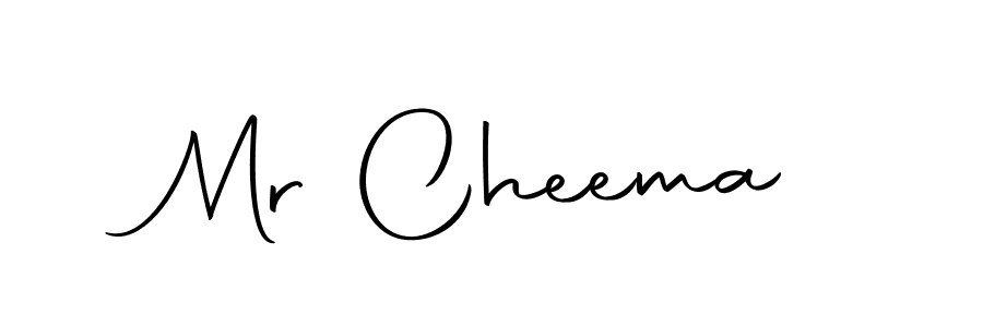 Design your own signature with our free online signature maker. With this signature software, you can create a handwritten (Autography-DOLnW) signature for name Mr Cheema. Mr Cheema signature style 10 images and pictures png