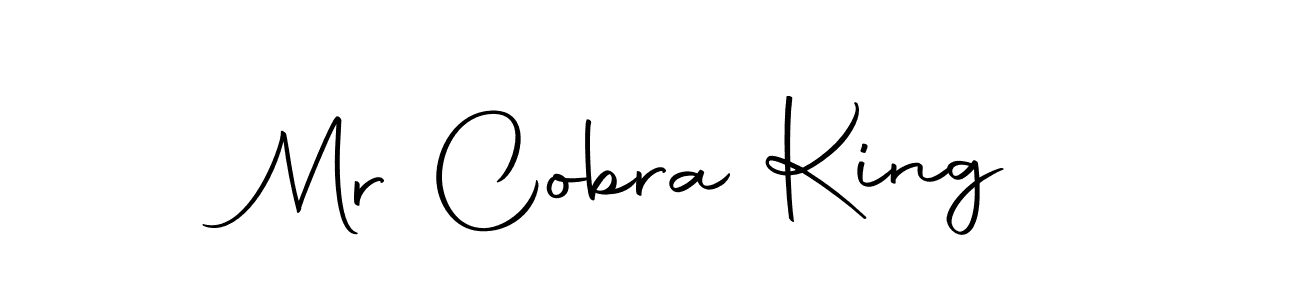 Make a beautiful signature design for name Mr Cobra King. With this signature (Autography-DOLnW) style, you can create a handwritten signature for free. Mr Cobra King signature style 10 images and pictures png