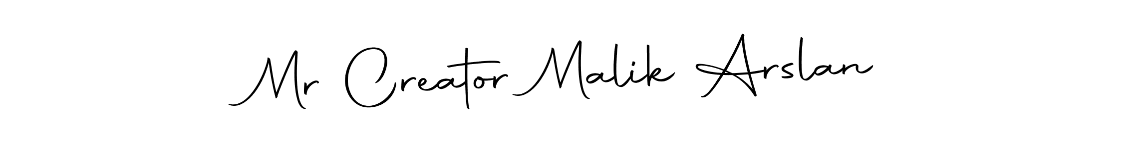 This is the best signature style for the Mr Creator Malik Arslan name. Also you like these signature font (Autography-DOLnW). Mix name signature. Mr Creator Malik Arslan signature style 10 images and pictures png