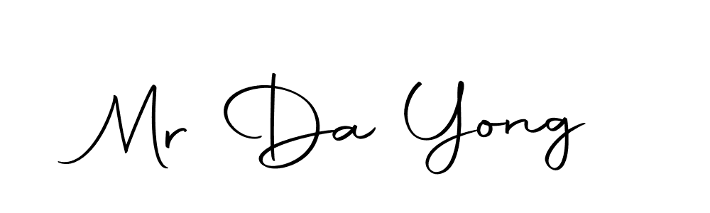 Similarly Autography-DOLnW is the best handwritten signature design. Signature creator online .You can use it as an online autograph creator for name Mr Da Yong. Mr Da Yong signature style 10 images and pictures png