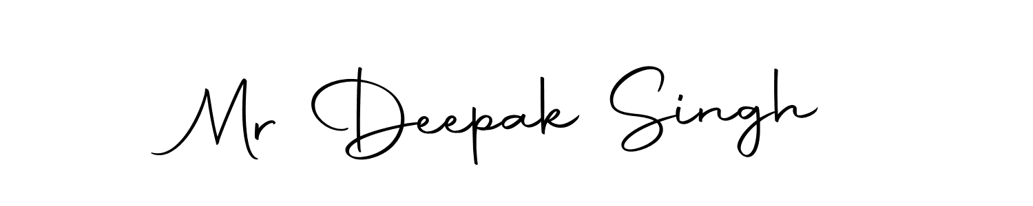 Make a short Mr Deepak Singh signature style. Manage your documents anywhere anytime using Autography-DOLnW. Create and add eSignatures, submit forms, share and send files easily. Mr Deepak Singh signature style 10 images and pictures png