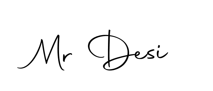Make a beautiful signature design for name Mr Desi. With this signature (Autography-DOLnW) style, you can create a handwritten signature for free. Mr Desi signature style 10 images and pictures png