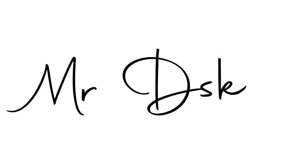 Make a beautiful signature design for name Mr Dsk. Use this online signature maker to create a handwritten signature for free. Mr Dsk signature style 10 images and pictures png
