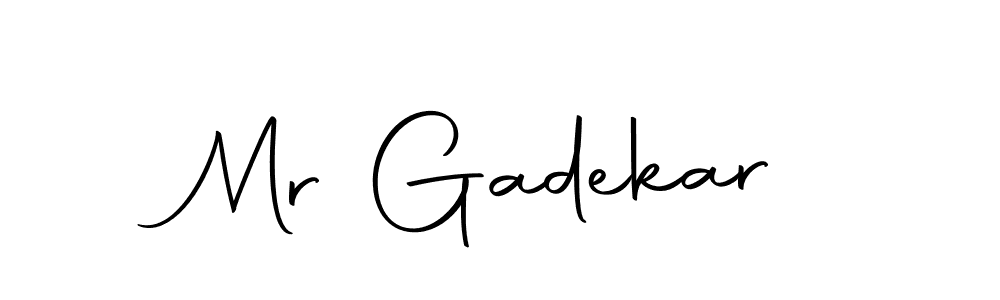 Mr Gadekar stylish signature style. Best Handwritten Sign (Autography-DOLnW) for my name. Handwritten Signature Collection Ideas for my name Mr Gadekar. Mr Gadekar signature style 10 images and pictures png