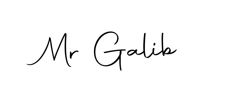 Make a short Mr Galib signature style. Manage your documents anywhere anytime using Autography-DOLnW. Create and add eSignatures, submit forms, share and send files easily. Mr Galib signature style 10 images and pictures png