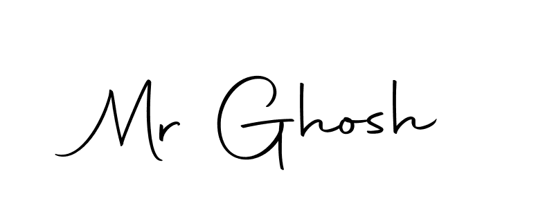 Create a beautiful signature design for name Mr Ghosh. With this signature (Autography-DOLnW) fonts, you can make a handwritten signature for free. Mr Ghosh signature style 10 images and pictures png