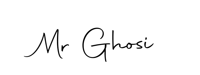 How to make Mr Ghosi name signature. Use Autography-DOLnW style for creating short signs online. This is the latest handwritten sign. Mr Ghosi signature style 10 images and pictures png