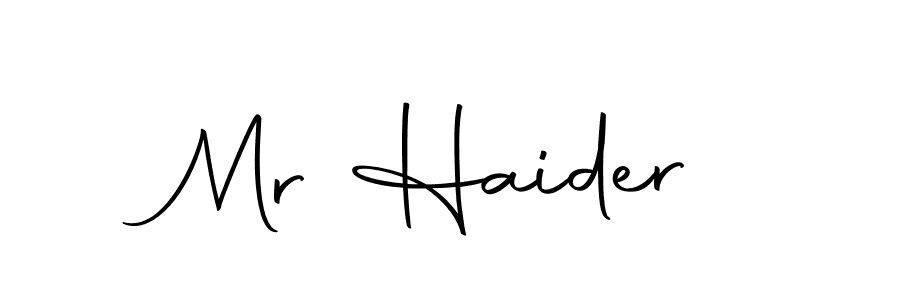 Also You can easily find your signature by using the search form. We will create Mr Haider name handwritten signature images for you free of cost using Autography-DOLnW sign style. Mr Haider signature style 10 images and pictures png