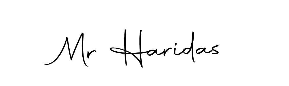 Make a beautiful signature design for name Mr Haridas. Use this online signature maker to create a handwritten signature for free. Mr Haridas signature style 10 images and pictures png