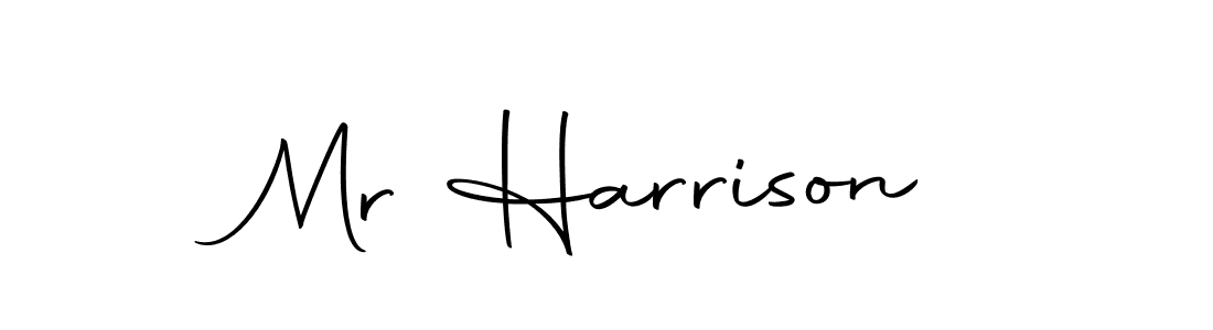 Create a beautiful signature design for name Mr Harrison. With this signature (Autography-DOLnW) fonts, you can make a handwritten signature for free. Mr Harrison signature style 10 images and pictures png