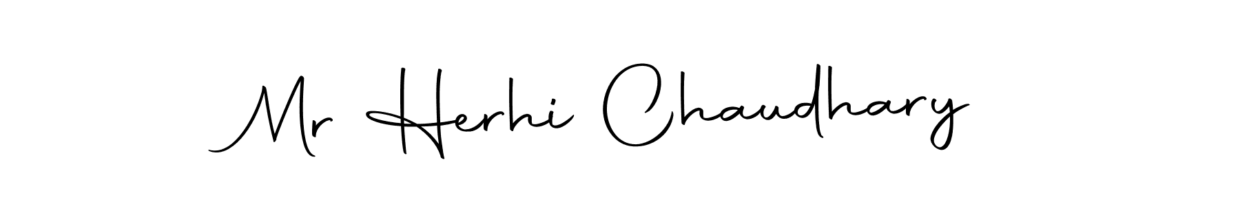Make a beautiful signature design for name Mr Herhi Chaudhary. Use this online signature maker to create a handwritten signature for free. Mr Herhi Chaudhary signature style 10 images and pictures png