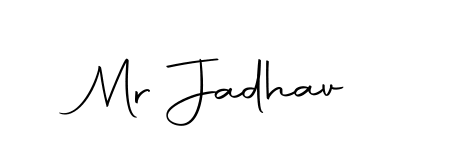 Mr Jadhav stylish signature style. Best Handwritten Sign (Autography-DOLnW) for my name. Handwritten Signature Collection Ideas for my name Mr Jadhav. Mr Jadhav signature style 10 images and pictures png