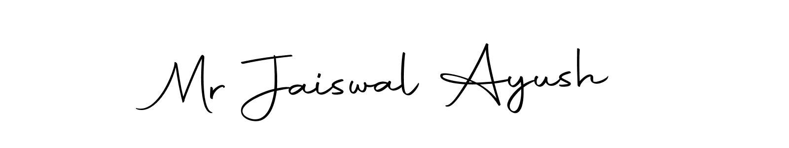 Use a signature maker to create a handwritten signature online. With this signature software, you can design (Autography-DOLnW) your own signature for name Mr Jaiswal Ayush. Mr Jaiswal Ayush signature style 10 images and pictures png