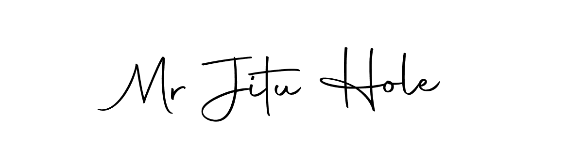 Mr Jitu Hole stylish signature style. Best Handwritten Sign (Autography-DOLnW) for my name. Handwritten Signature Collection Ideas for my name Mr Jitu Hole. Mr Jitu Hole signature style 10 images and pictures png