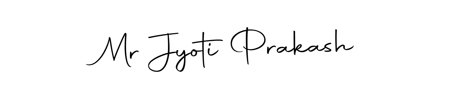 How to make Mr Jyoti Prakash name signature. Use Autography-DOLnW style for creating short signs online. This is the latest handwritten sign. Mr Jyoti Prakash signature style 10 images and pictures png
