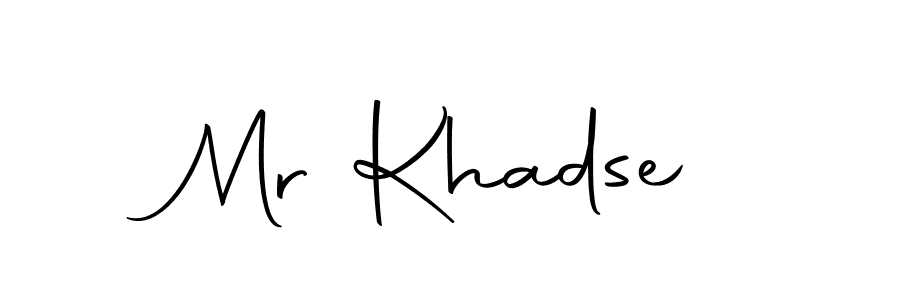 You can use this online signature creator to create a handwritten signature for the name Mr Khadse. This is the best online autograph maker. Mr Khadse signature style 10 images and pictures png