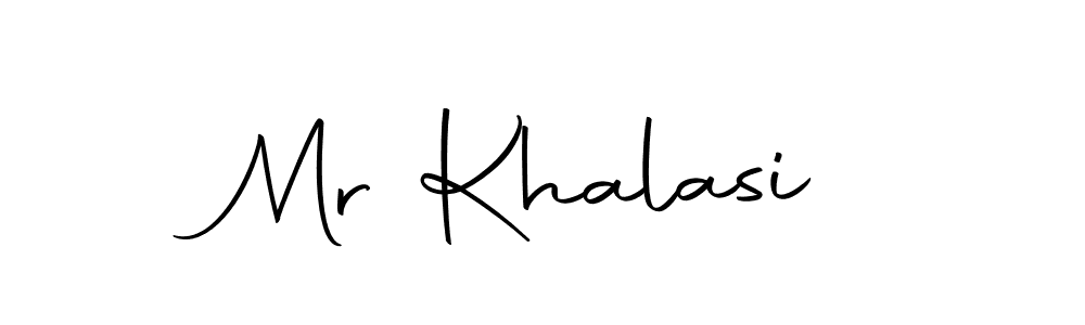 You can use this online signature creator to create a handwritten signature for the name Mr Khalasi. This is the best online autograph maker. Mr Khalasi signature style 10 images and pictures png